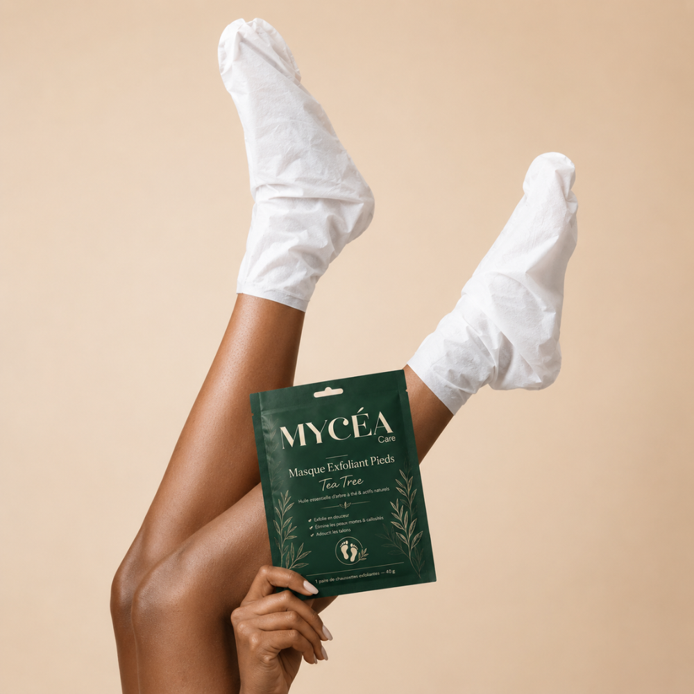 Masque Exfoliant Pieds Tea Tree — le complément parfait de ton savon pour des pieds vraiment nets